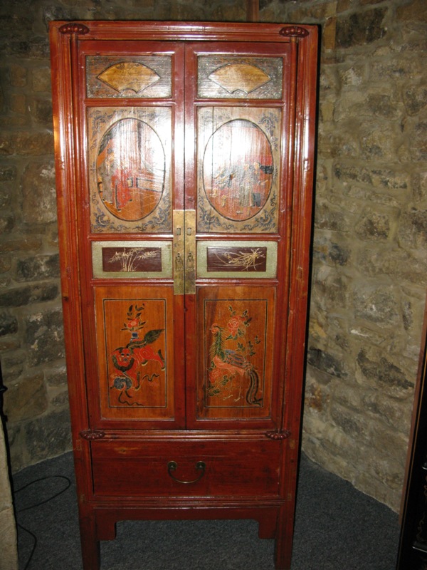 Ningpo Wedding Cabinet, red colour
