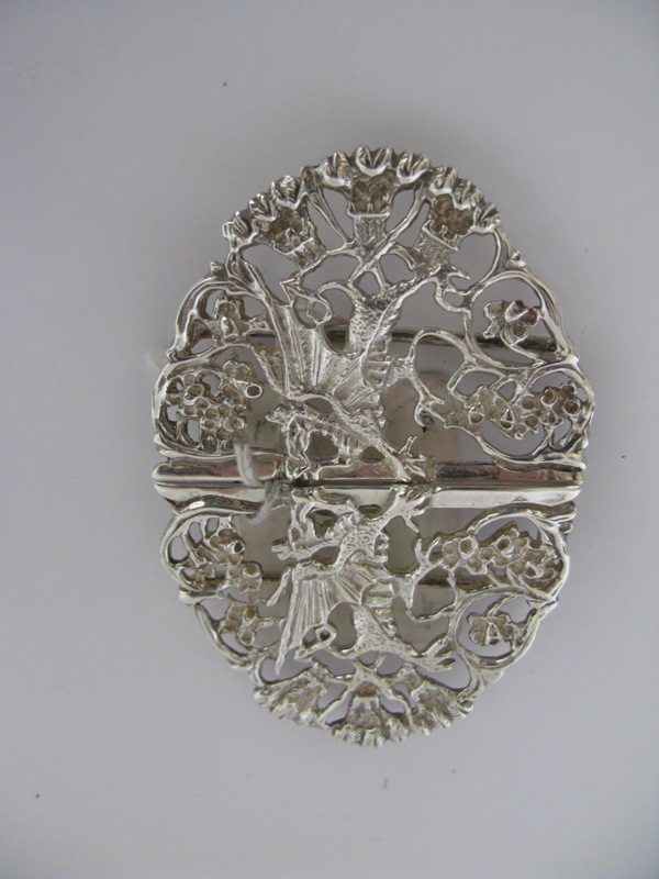 Sterling Silver Nurses Belt Buckle