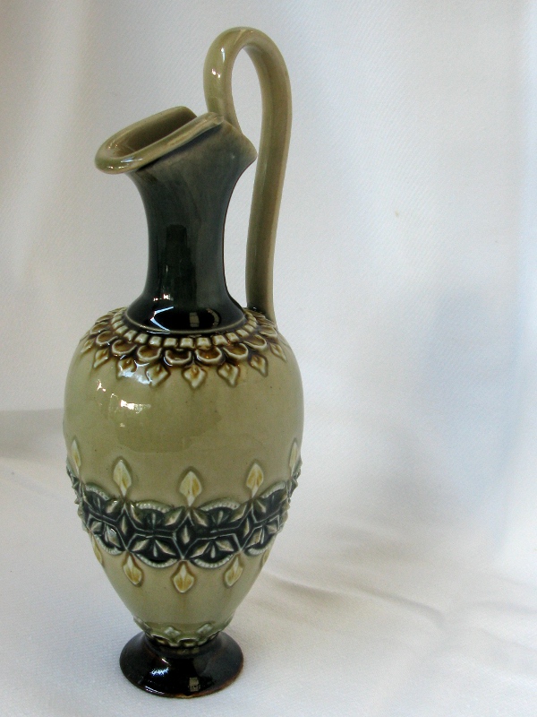 Doulton Lambeth Glazed Ewer Jug