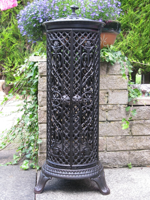 pierced cast iron paraffin room heater